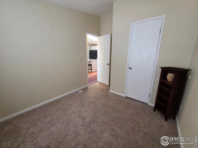 a view of empty room