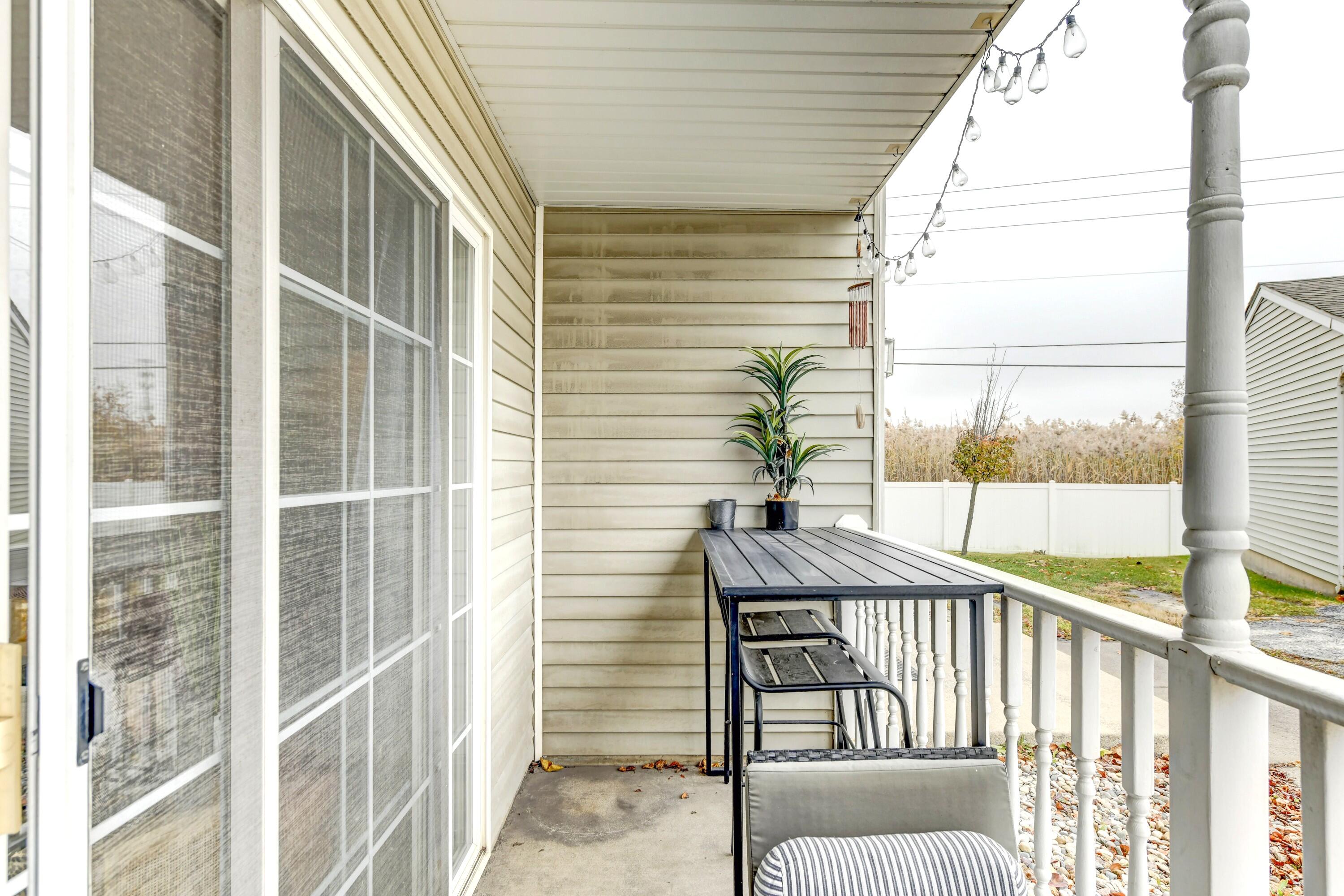 2343 99th Street, Unit 1A Highland, IN 46322 - Photo 18 of 18 a view of a balcony with furniture