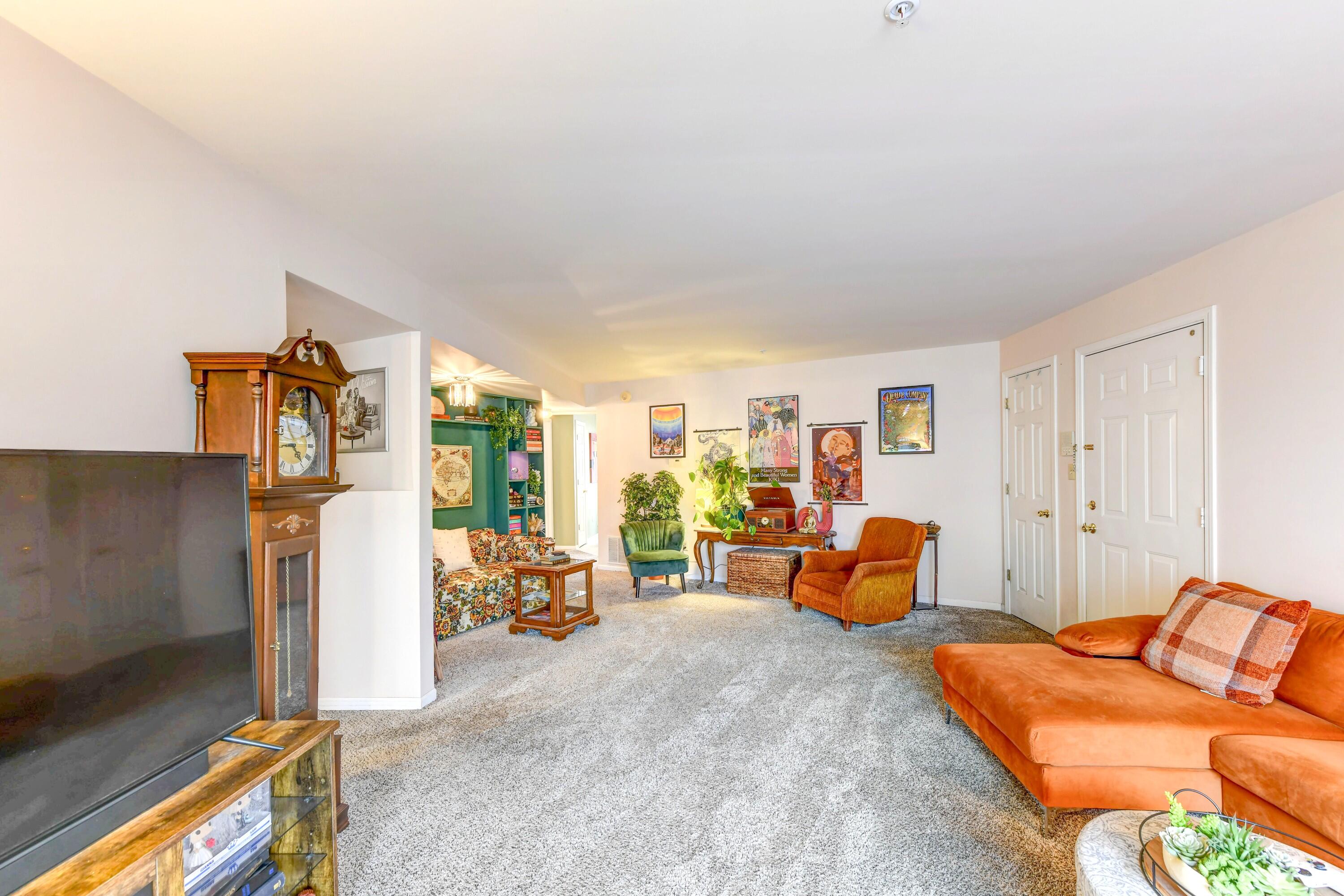 2343 99th Street, Unit 1A Highland, IN 46322 - Photo 7 of 18 a bedroom with furniture and wooden floor