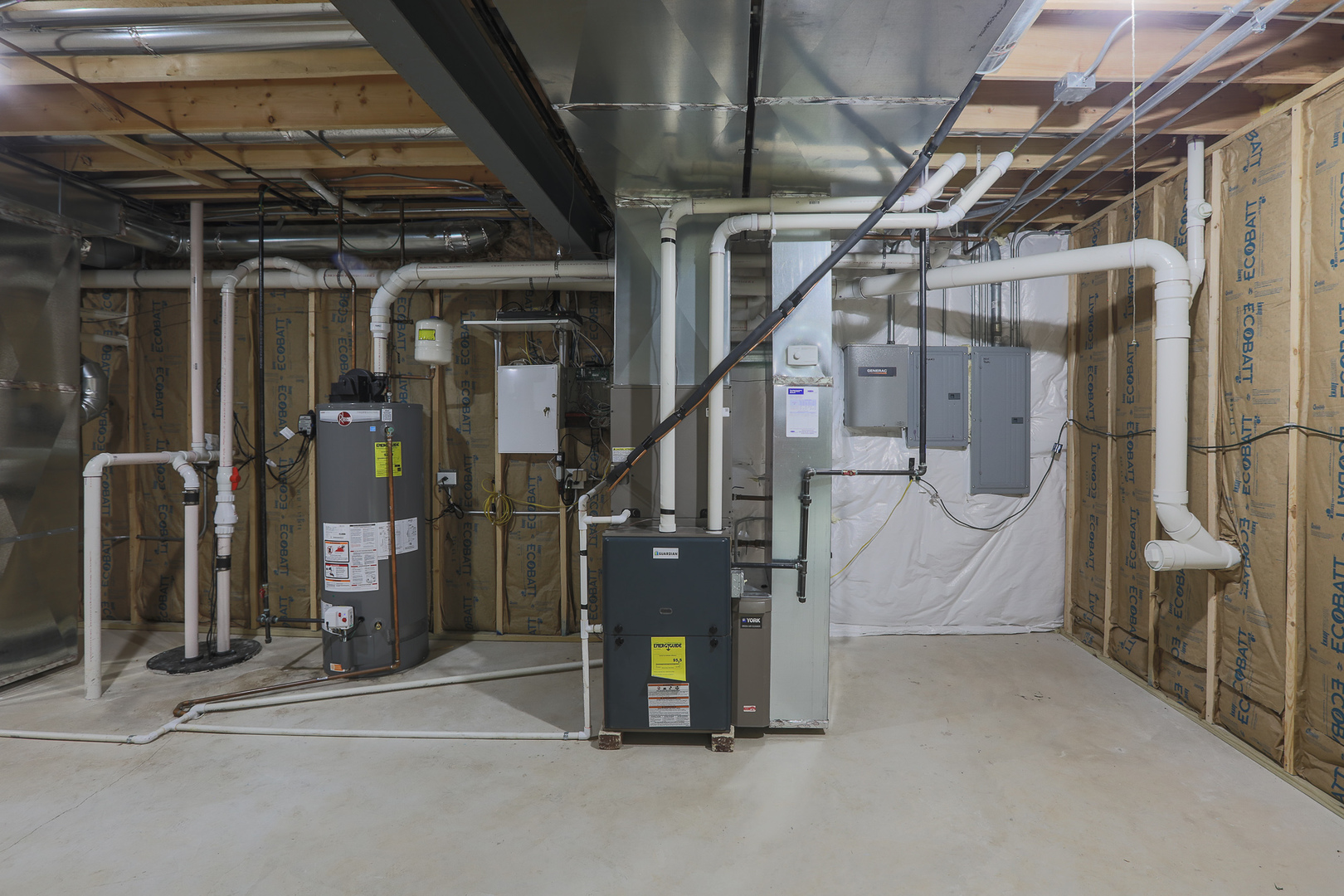 7820 South County Line Road Burr Ridge, IL 60527 - Photo 39 of 40 a view of water heater room with a garage