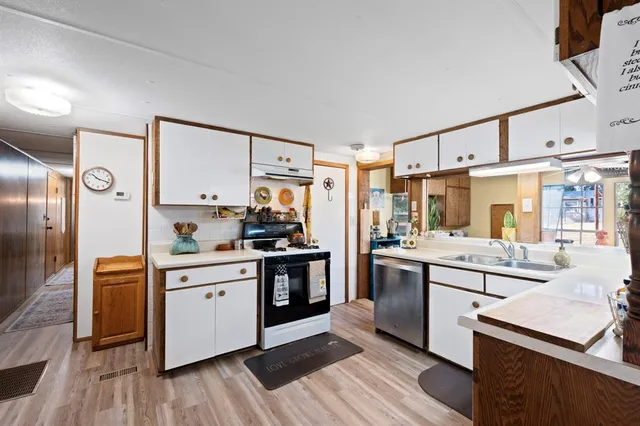 a very nice looking room with a large window