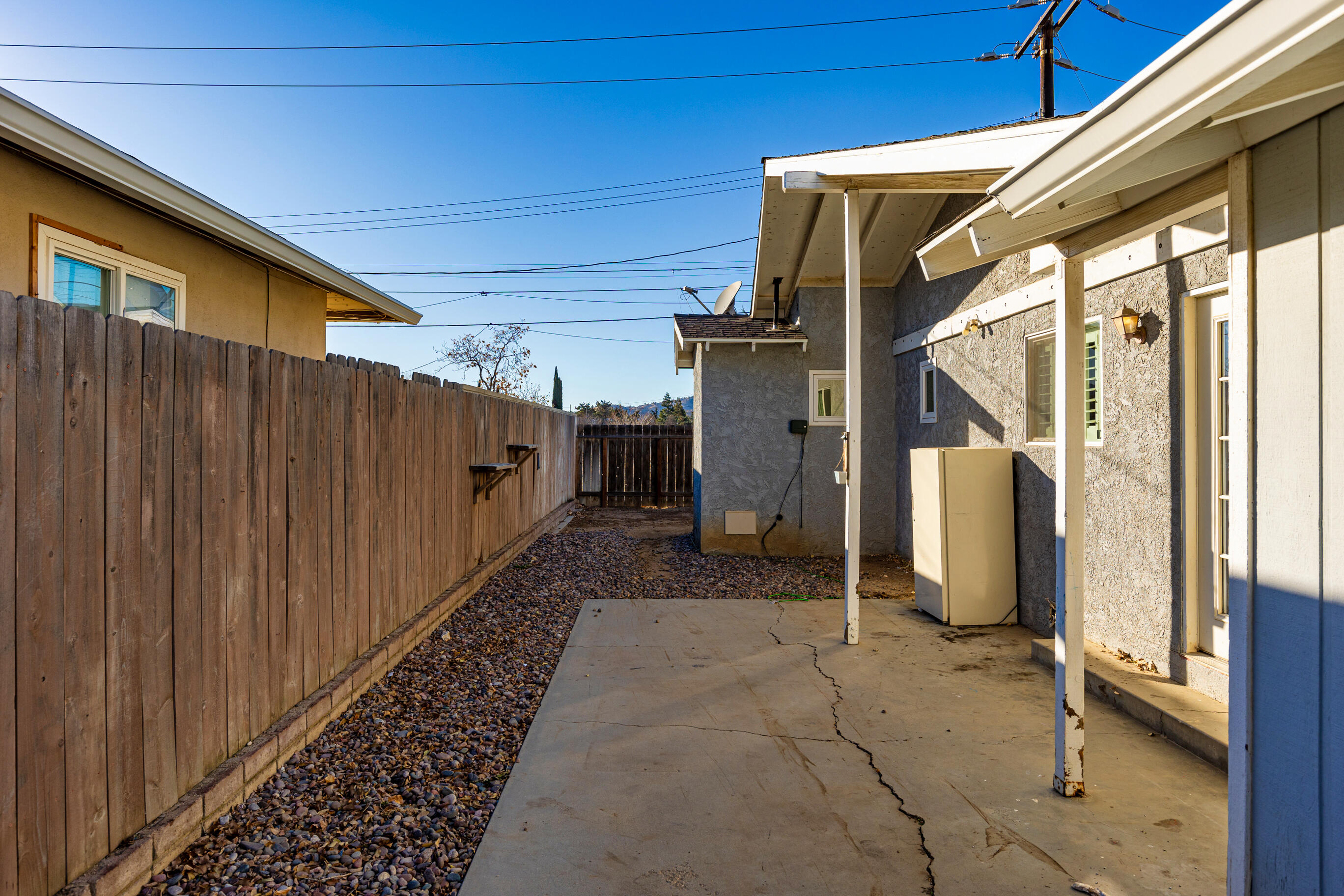 801 Beech Street Tehachapi, CA 93561 - Photo 23 of 24 a view of a house with wooden walls