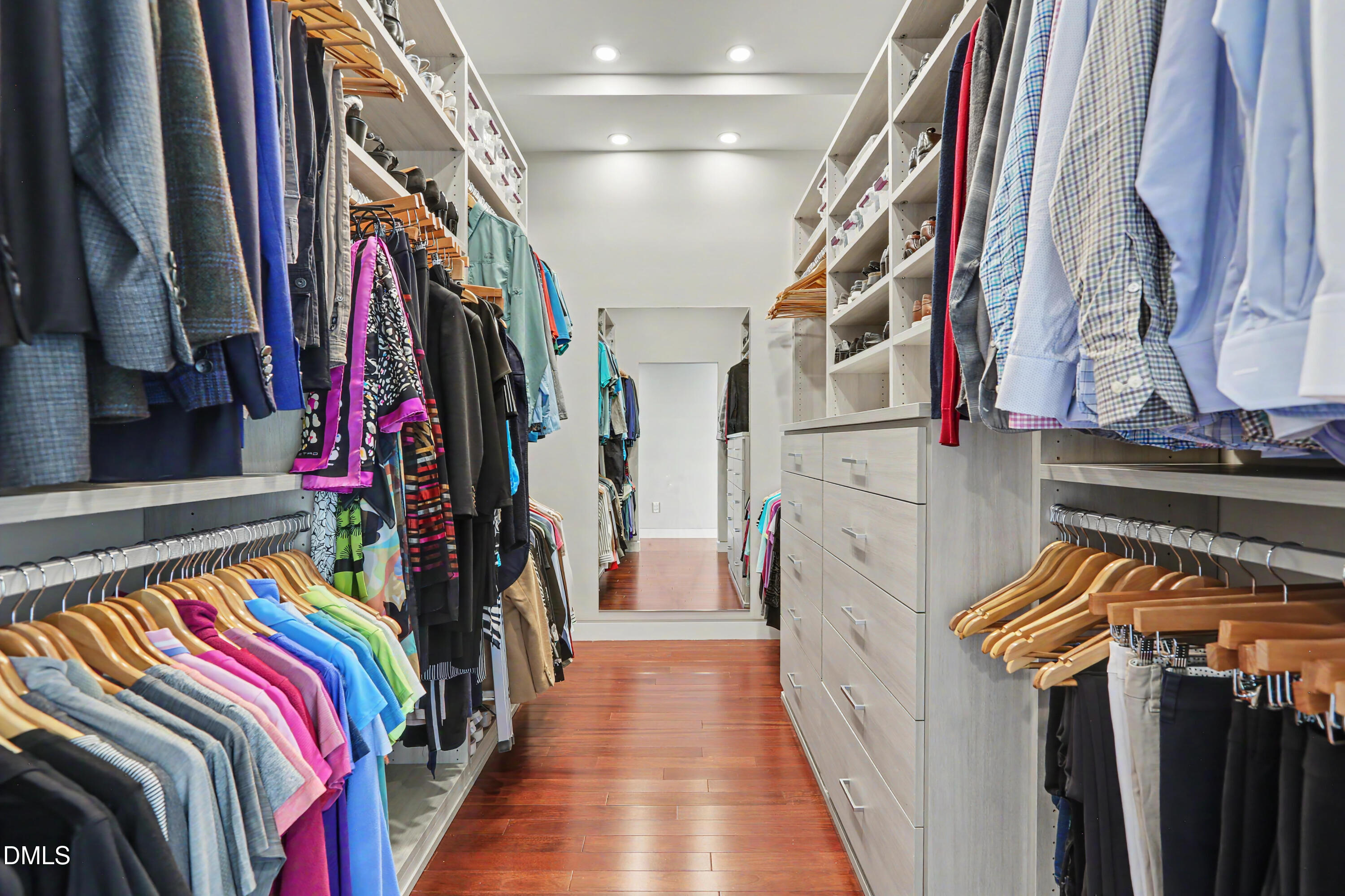 331 West Barbee Chapel Road Chapel Hill, NC 27517 - Photo 46 of 92 a view of walk in closet with clothes and shoes