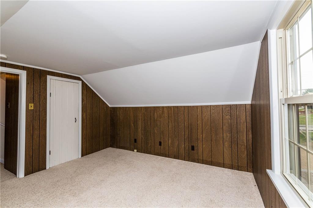 500 Friel Road Baden, PA 15005 - Photo 18 of 24 Second bedroom with window, closet and carpeting.
