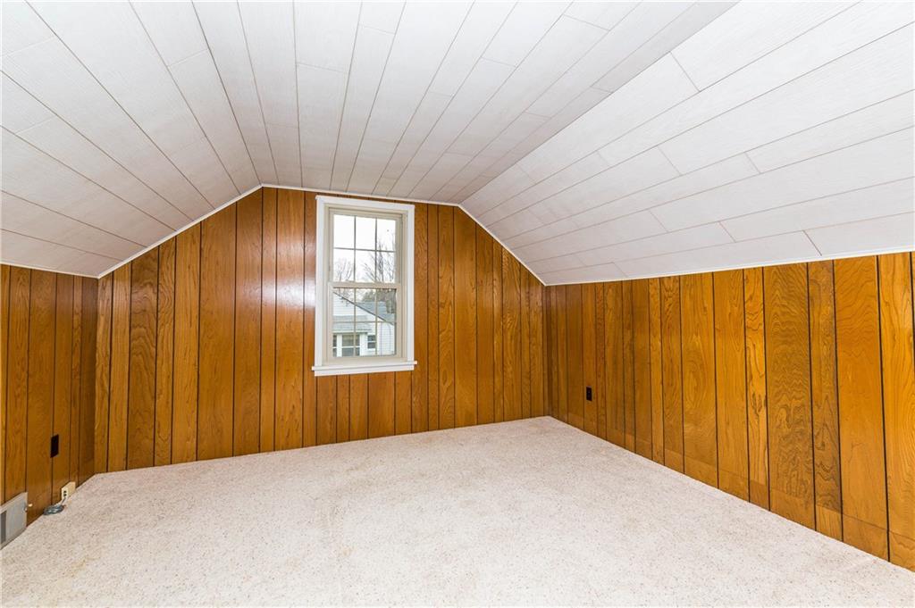 500 Friel Road Baden, PA 15005 - Photo 19 of 24 Third bedroom with carpeting, window and closet.