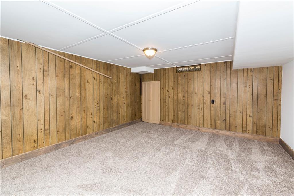 500 Friel Road Baden, PA 15005 - Photo 20 of 24 The whole family will LOVE this massive, finished basement with NEW carpeting, ceiling, and lights.