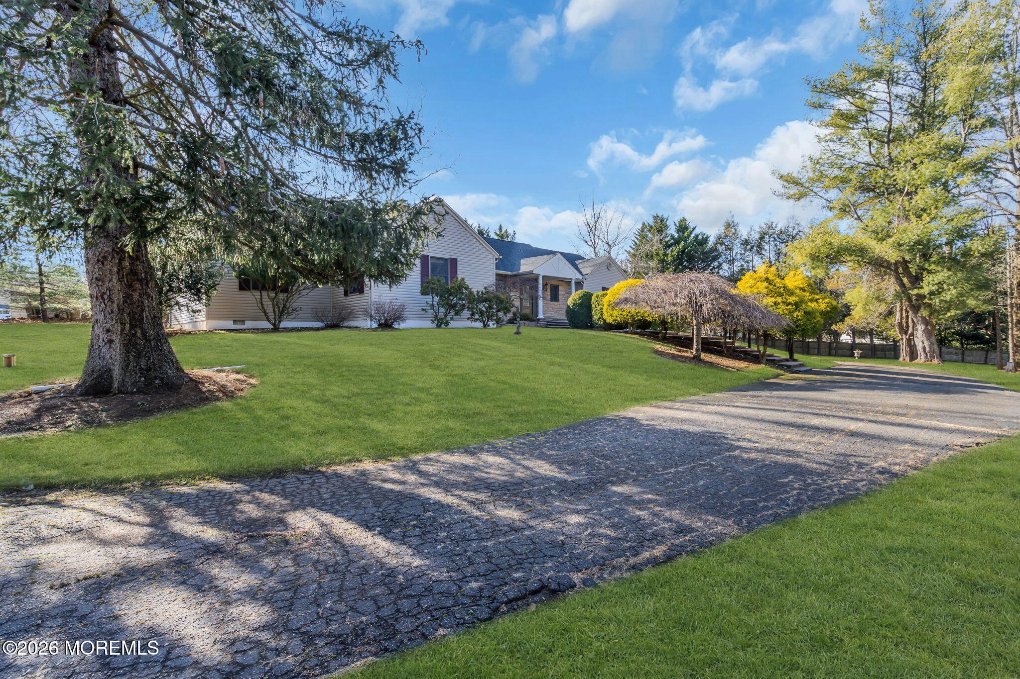 53 Montrose Road Colts Neck, NJ 07722 - Photo 30 of 43 a view of a park with large trees