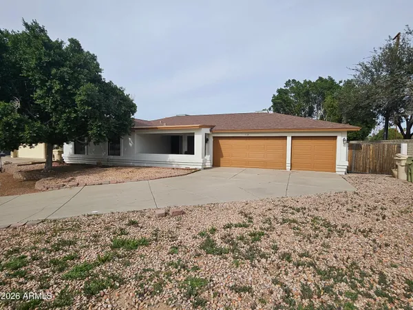 a house with a yard