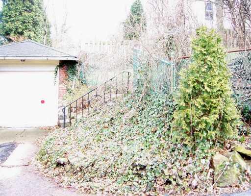 205 Gladstone Road Pittsburgh, PA 15217 - Photo 13 of 15 Exterior Back. Garage access up steps to fenced backyard
