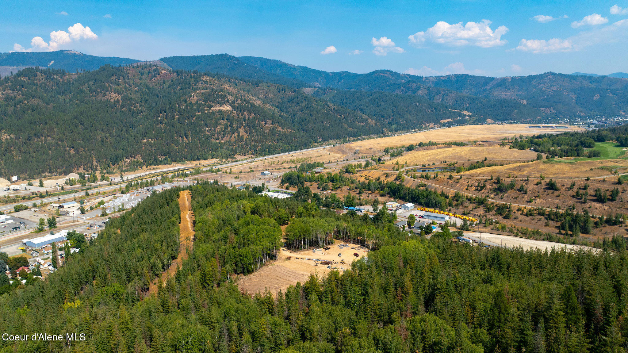 610 Government Gulch Road Smelterville, ID 83868 - Photo 11 of 20 Aerial