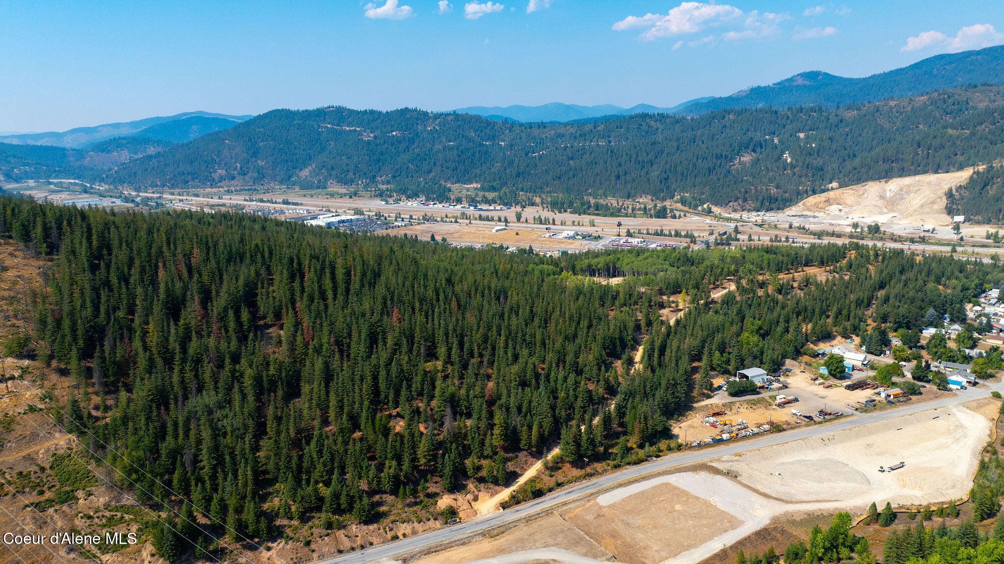 610 Government Gulch Road Smelterville, ID 83868 - Photo 9 of 20 Aerial