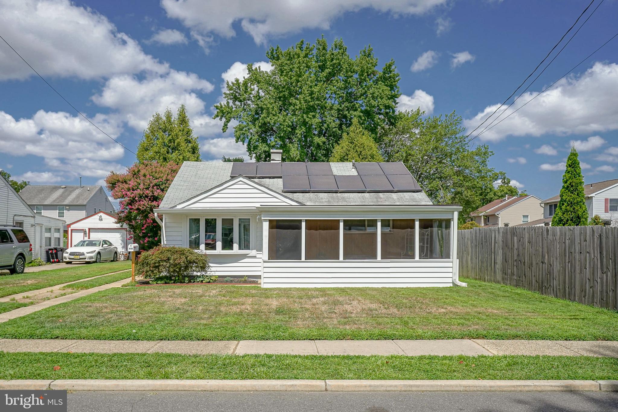 419 Ruth Avenue Maple Shade, NJ 08052 - Photo 1 of 28 a front view of a house with a garden