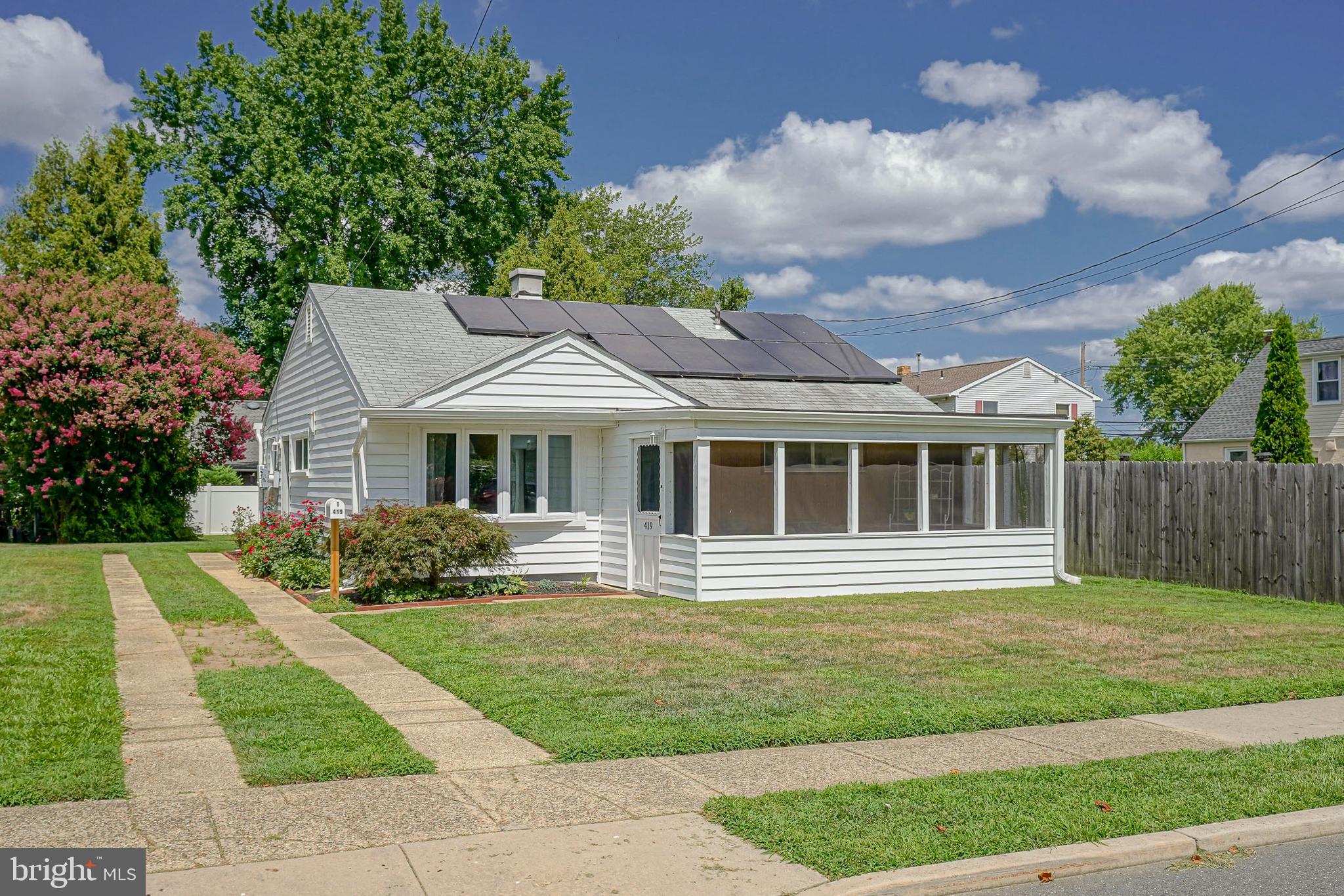419 Ruth Avenue Maple Shade, NJ 08052 - Photo 2 of 28 a front view of house with yard and green space