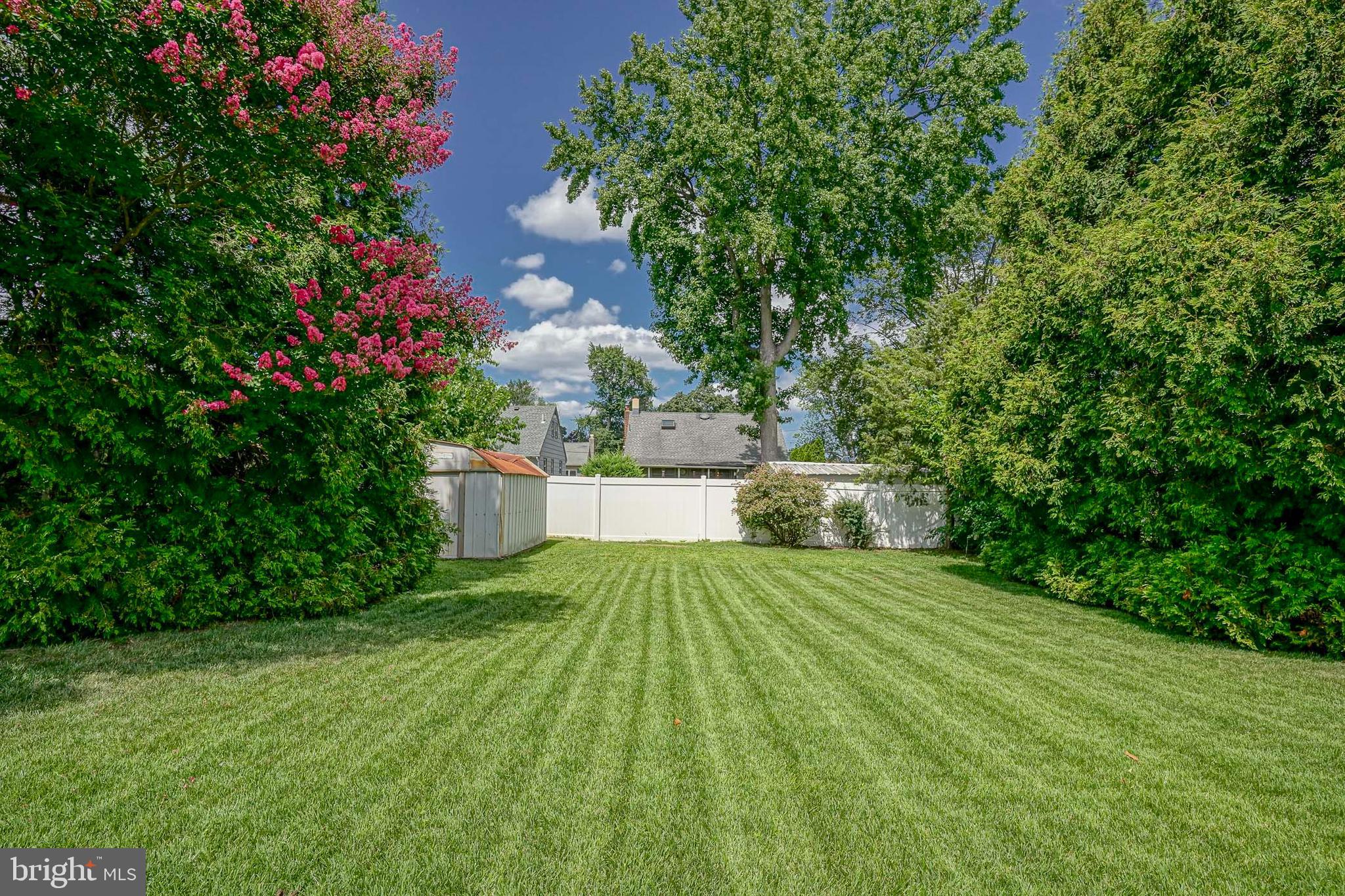 419 Ruth Avenue Maple Shade, NJ 08052 - Photo 27 of 28 a view of a house with backyard
