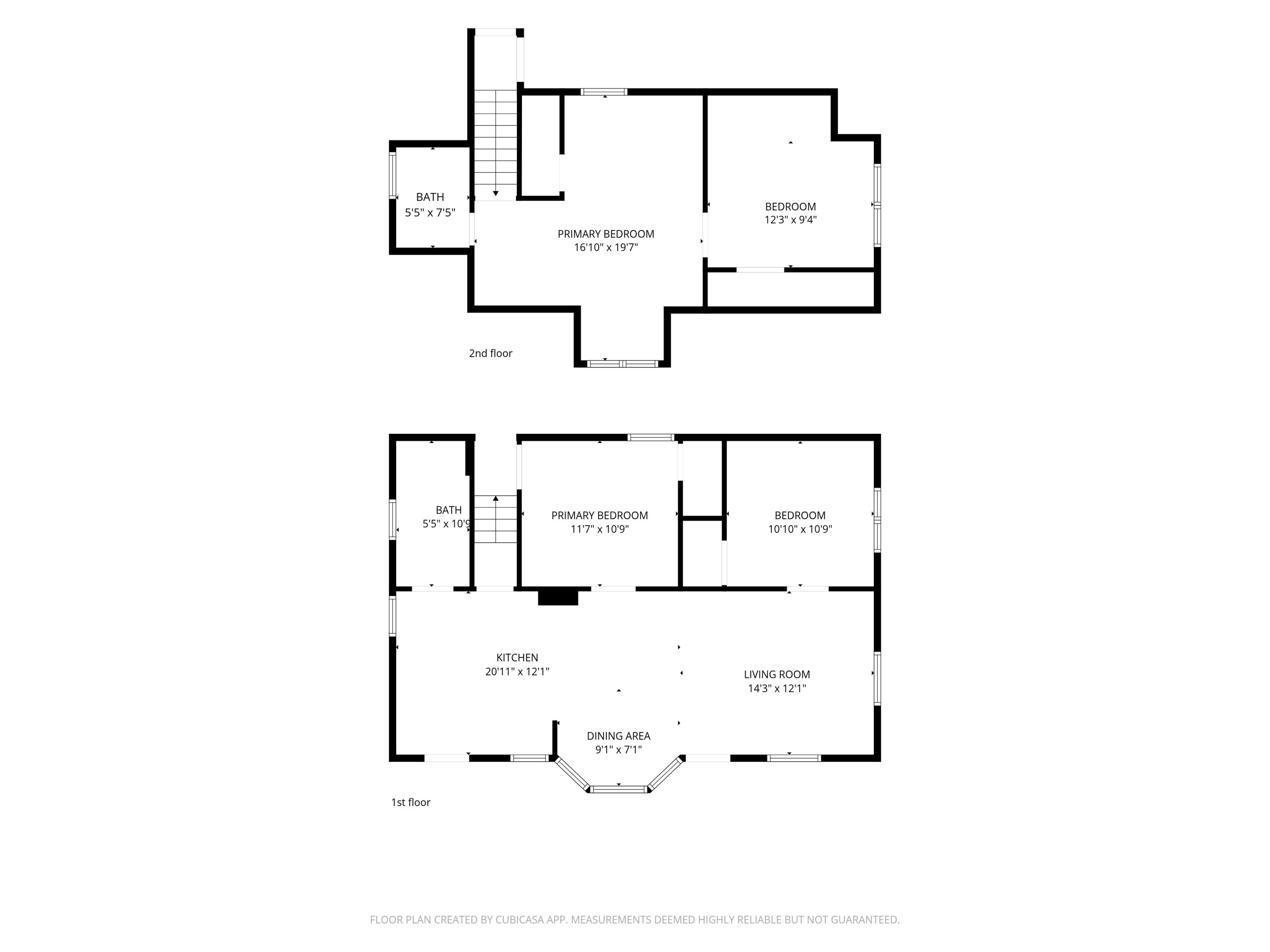 1713 Jackson Street Two Rivers, WI 54241 - Photo 23 of 23 2D Floor Plan for 1713 Jackson Street_2
