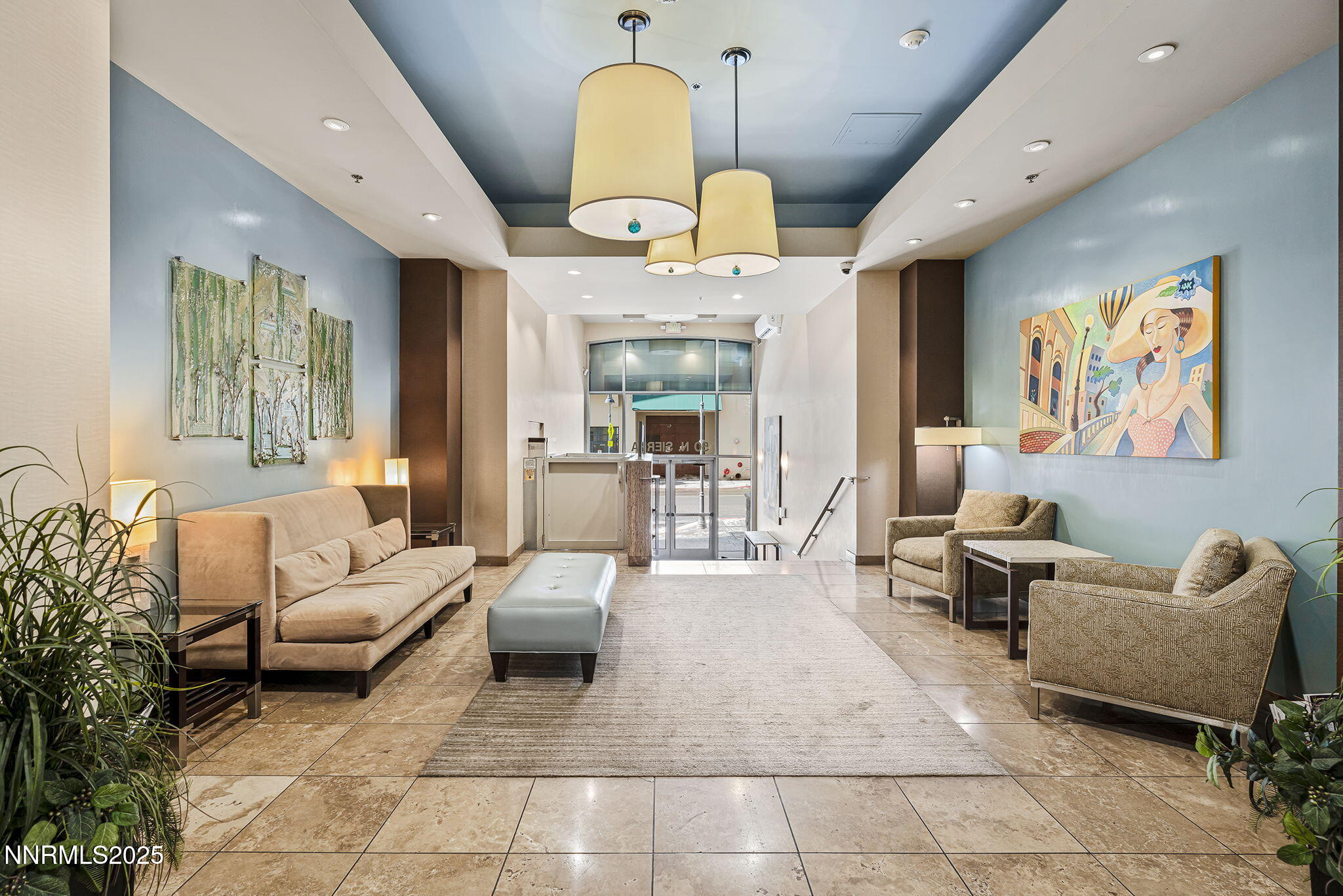 50 North Sierra Street, Unit 508 Reno, NV 89501 - Photo 3 of 27 a living room with furniture and a chandelier