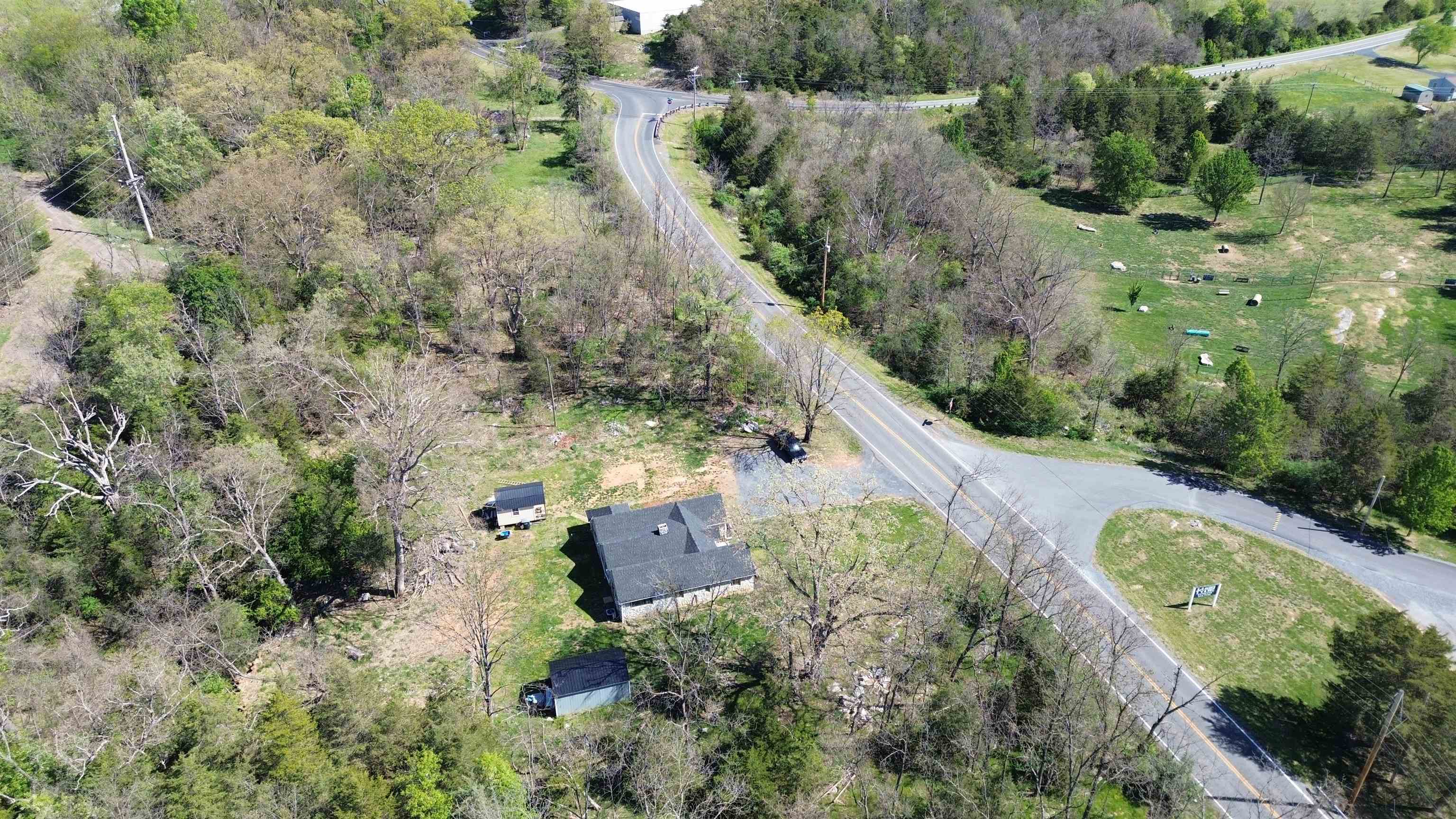 1641 Smithland Road Harrisonburg, VA 22802 - Photo 40 of 44 an aerial view of a house with a yard