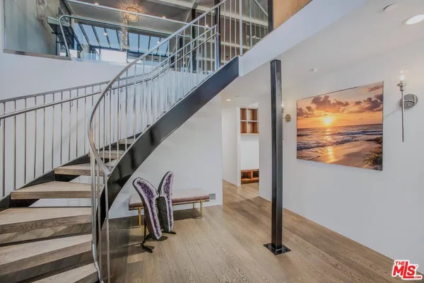 a view of entryway and hall