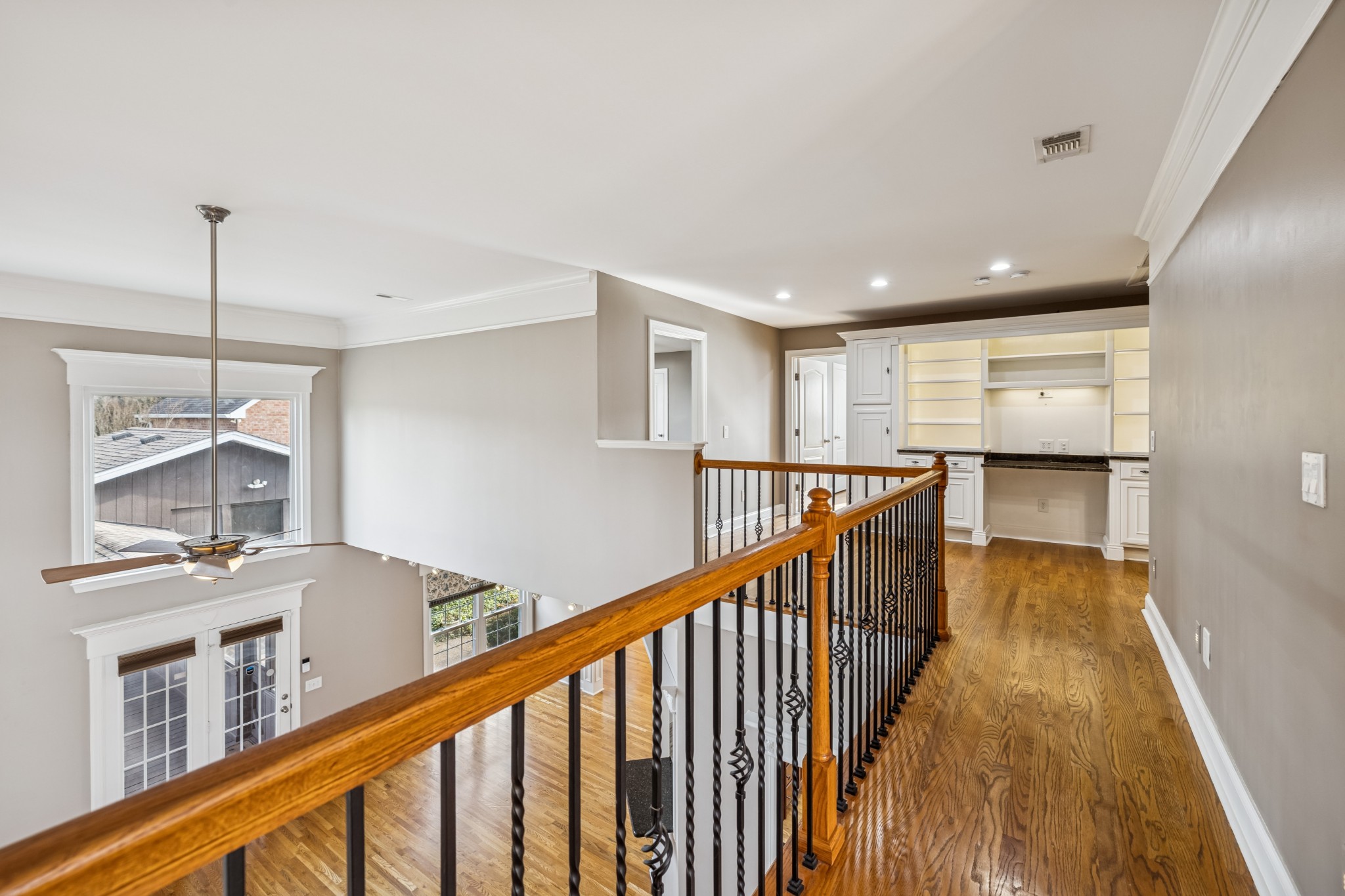 413 Stockbridge Way Mount Juliet, TN 37122 - Photo 33 of 49 a view of a hallway with wooden floor and staircase