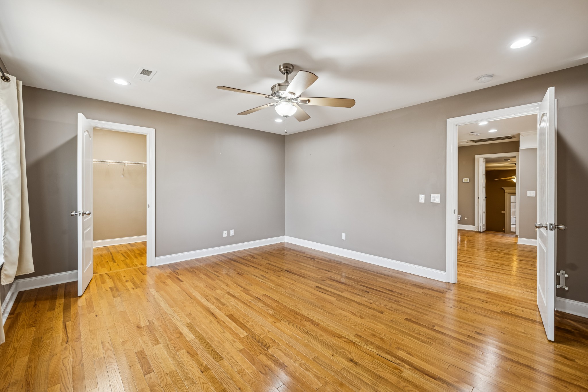 413 Stockbridge Way Mount Juliet, TN 37122 - Photo 35 of 49 wooden floor in an empty room with a window