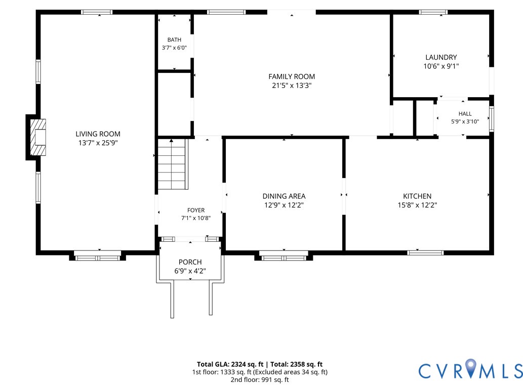 404 Aubery Road Henrico, VA 23229 - Photo 32 of 33 Floor plan
