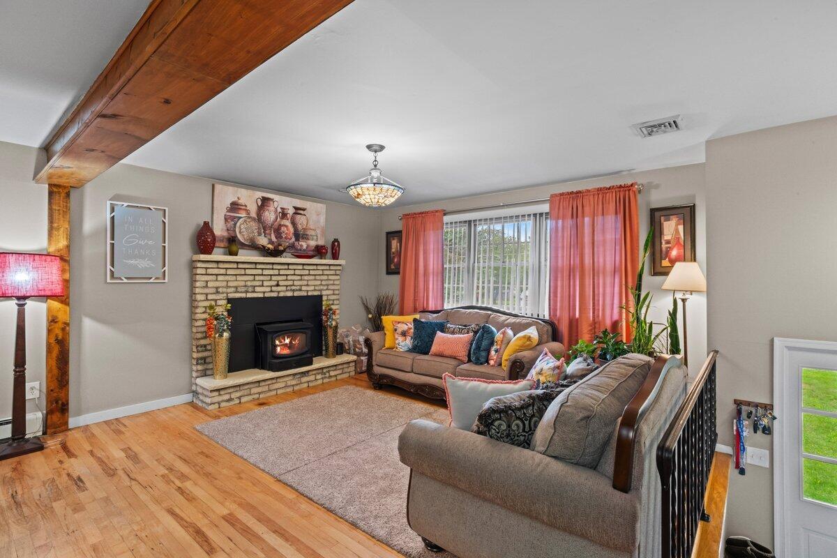 3315 Aspen Road Kunkletown, PA 18058 - Photo 17 of 32 a living room with furniture and a fireplace
