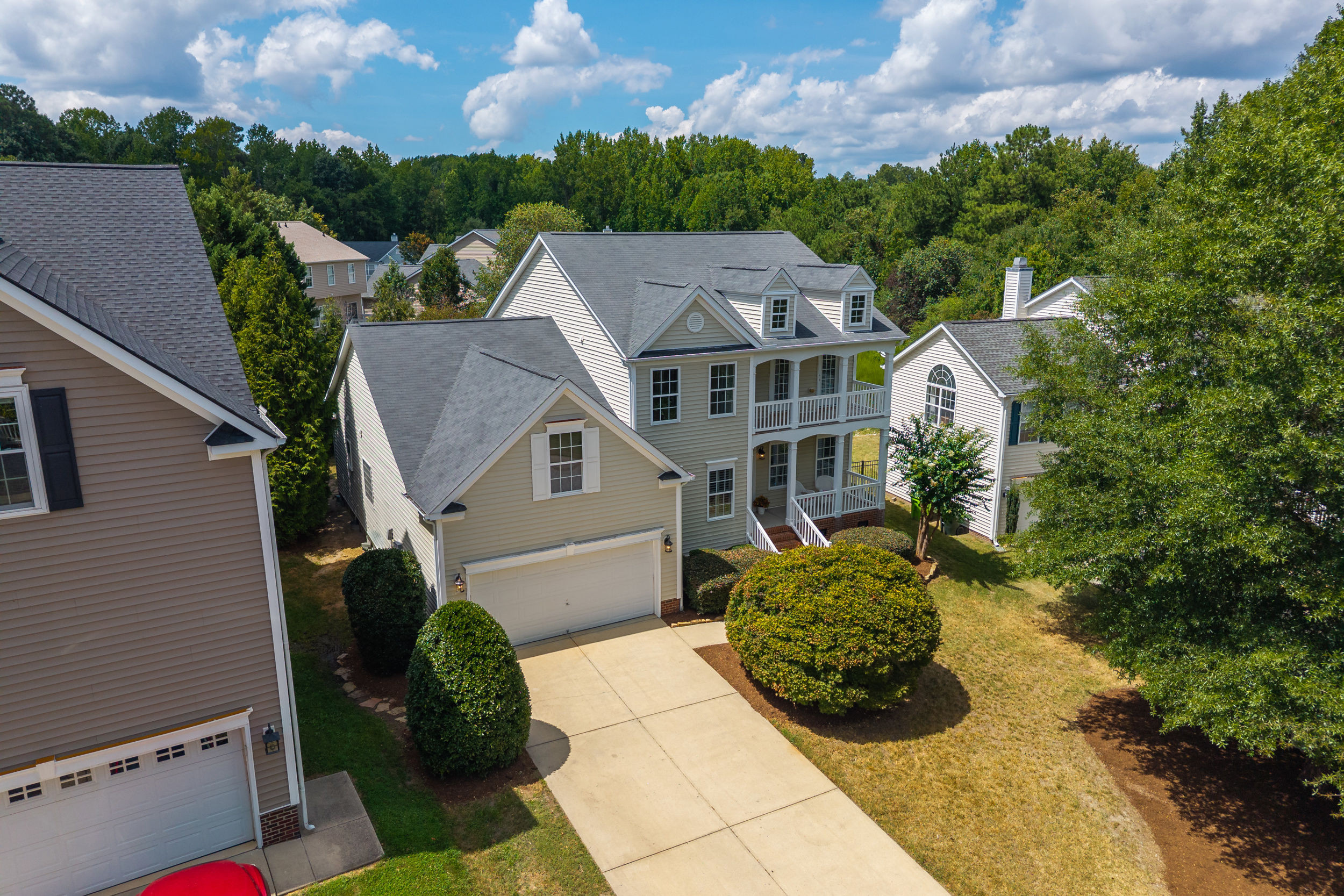 3505 Weir Way Raleigh, NC 27616 - Photo 6 of 37 37 -3505 weir way, drone, exterior.jpg