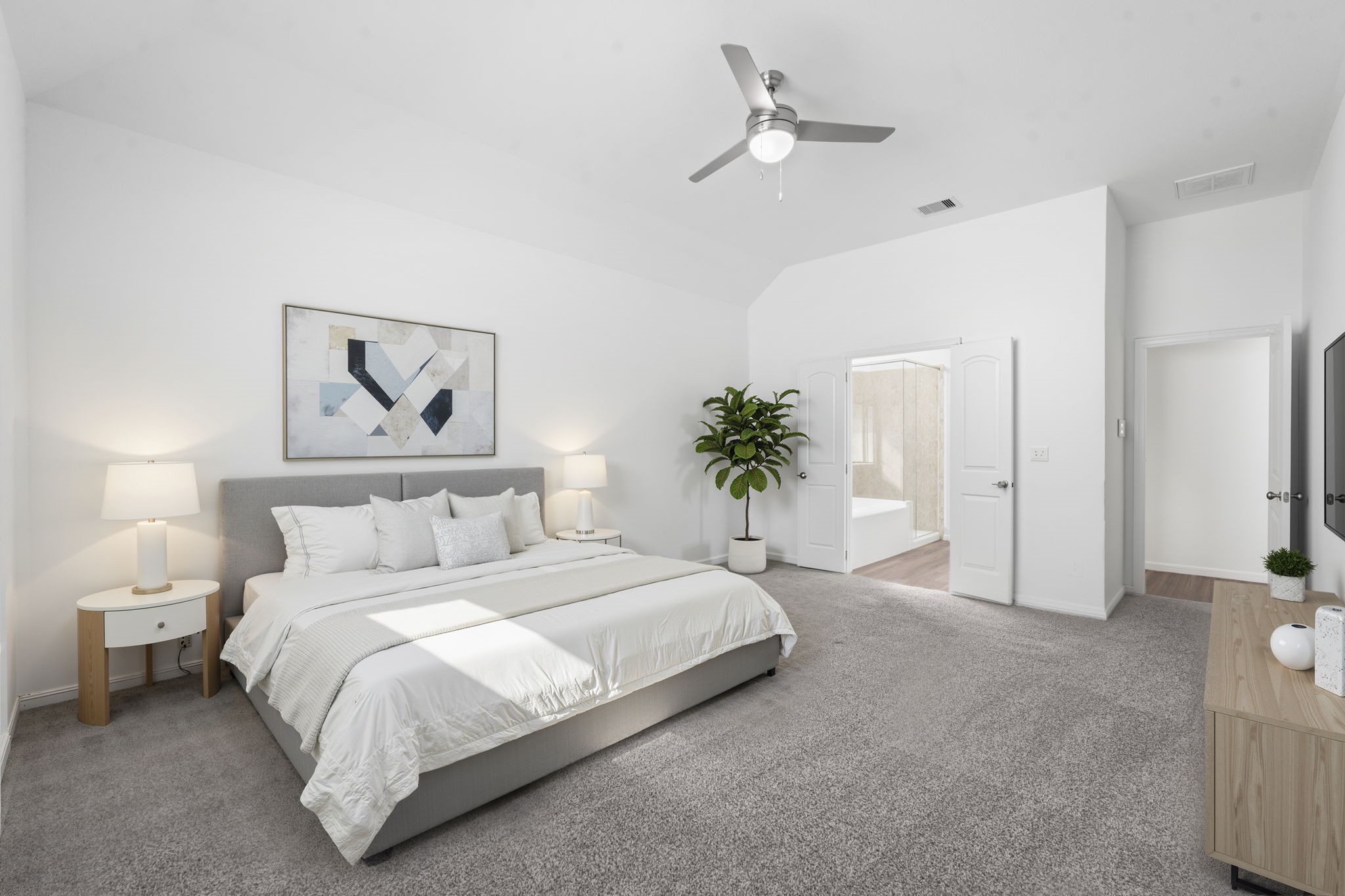 544 Newcomb Hollow Drive Conroe, TX 77304 - Photo 14 of 31 *Virtually Staged* Primary Bedroom