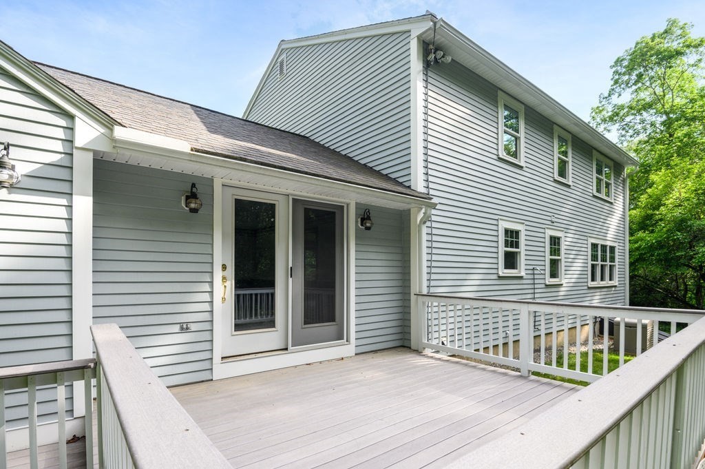 20 Longbrook Road Newbury, MA 01922 - Photo 31 of 41 a view of a house with wooden deck