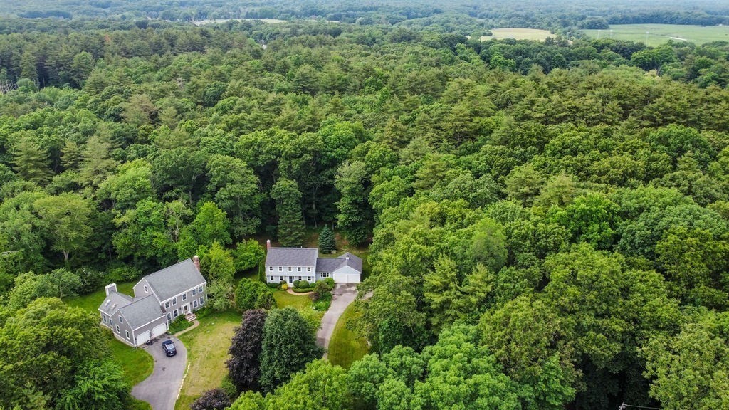 20 Longbrook Road Newbury, MA 01922 - Photo 36 of 41 an aerial view of residential house with outdoor space and trees all around