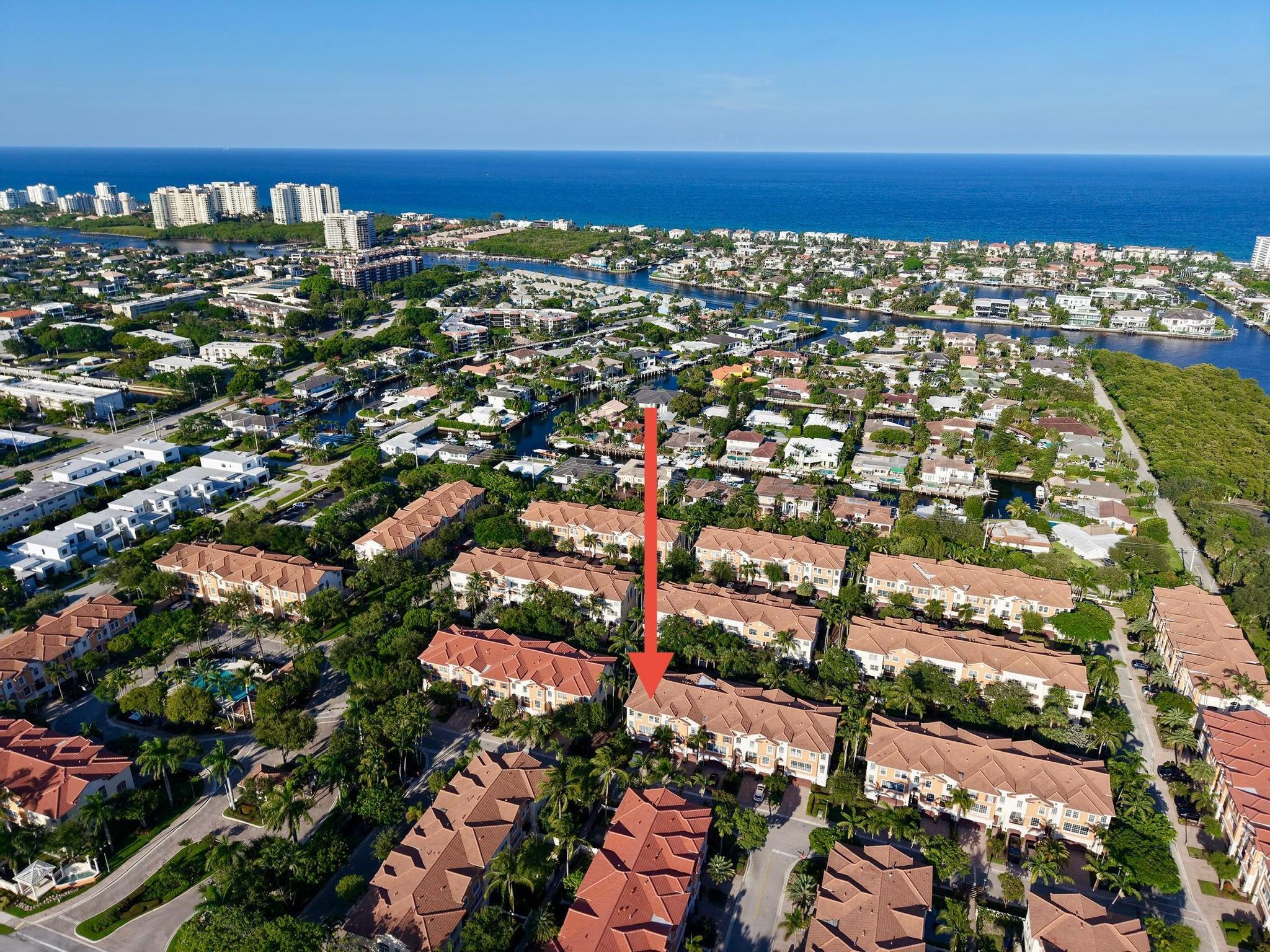 5600 Northeast Trieste Terrace Boca Raton, FL 33487 - Photo 44 of 44 an aerial view of a city