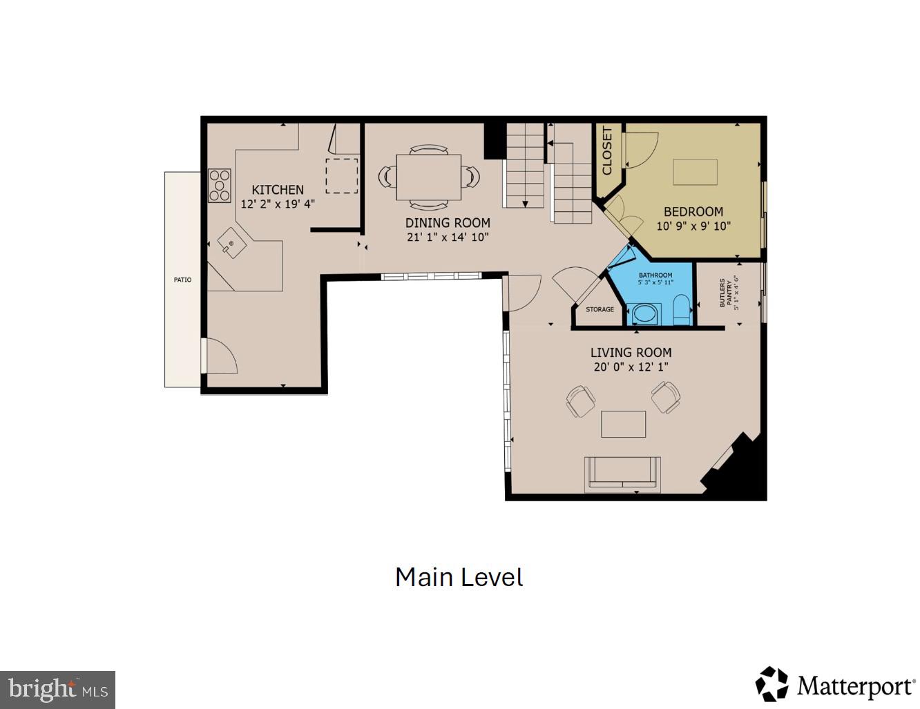 11619 Chapel Cross Way Reston, VA 20194 - Photo 31 of 33 Main Level Floor Plan