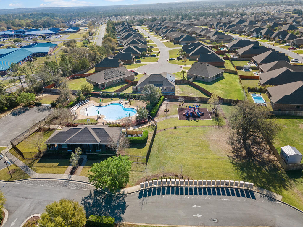 969 Merganser Way Crestview, FL 32539 - Photo 42 of 44 an aerial view of residential houses with outdoor space