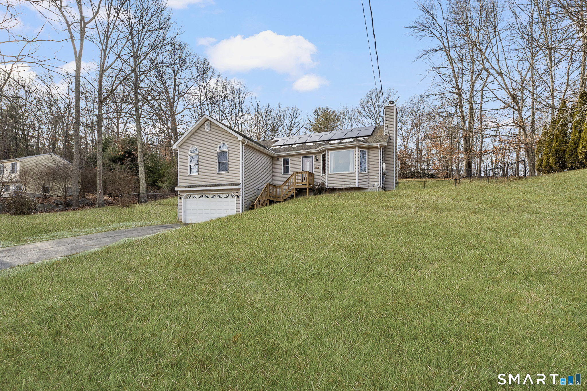 89 Kinney Hill Road Plainfield, CT 06374 - Photo 29 of 33 a view of a big house with a big yard and large trees
