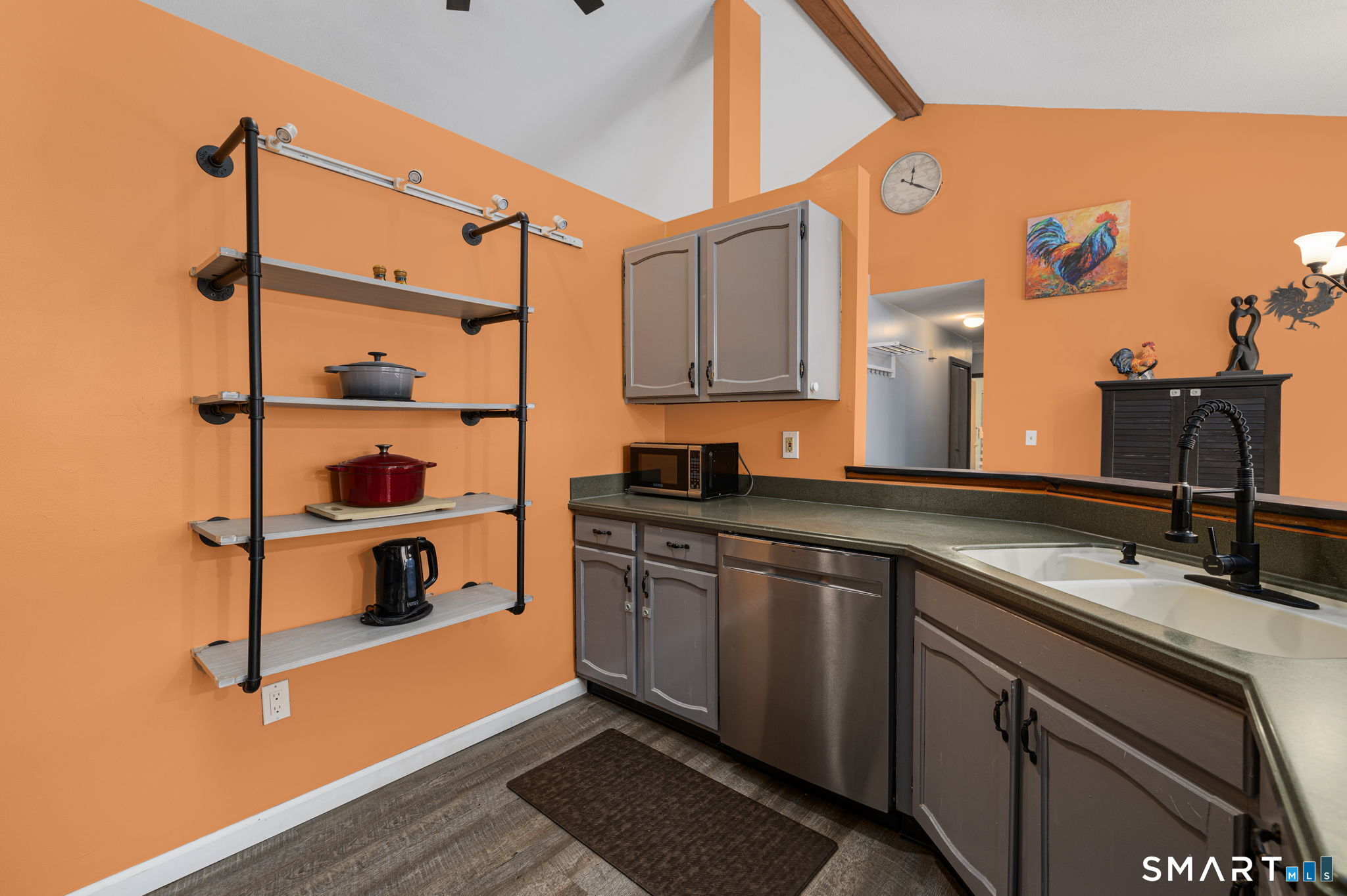 89 Kinney Hill Road Plainfield, CT 06374 - Photo 7 of 33 a kitchen with stainless steel appliances cabinets and a counter top space