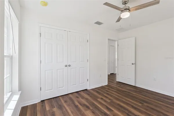 wooden floor in an empty room