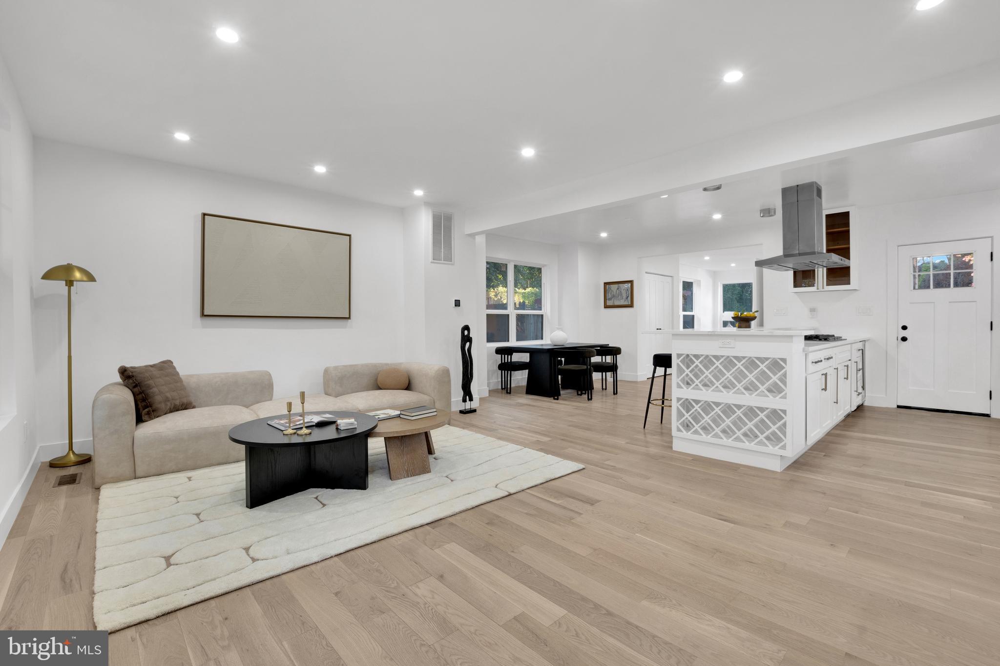 1312 Franklin Street Northeast Washington, DC 20017 - Photo 10 of 42 a living room with furniture and a table