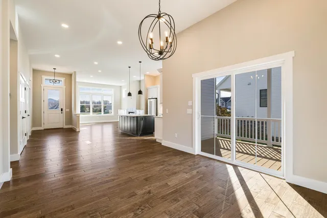 a white bath tub sitting in a bathroom