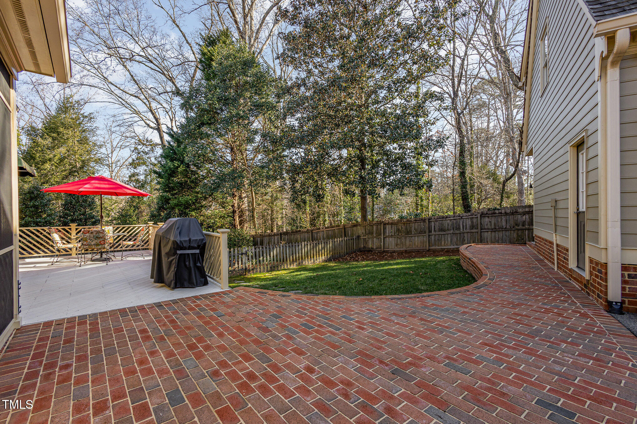 1420 Dogwood Lane Raleigh, NC 27607 - Photo 29 of 37 a view of a park with large trees