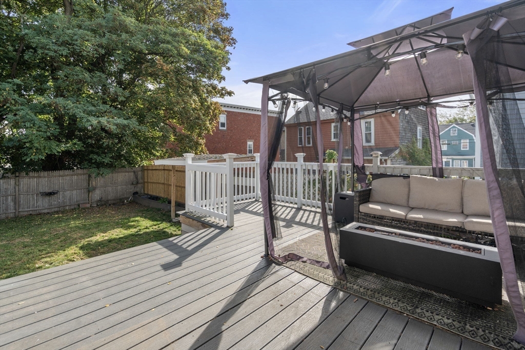 9 Marshall Street Winthrop, MA 02152 - Photo 24 of 34 a view of a backyard with sitting area