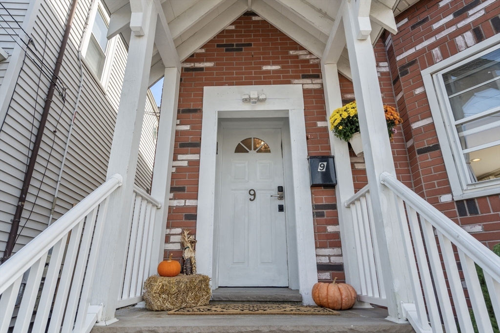9 Marshall Street Winthrop, MA 02152 - Photo 31 of 34 a front view of a house with a garden