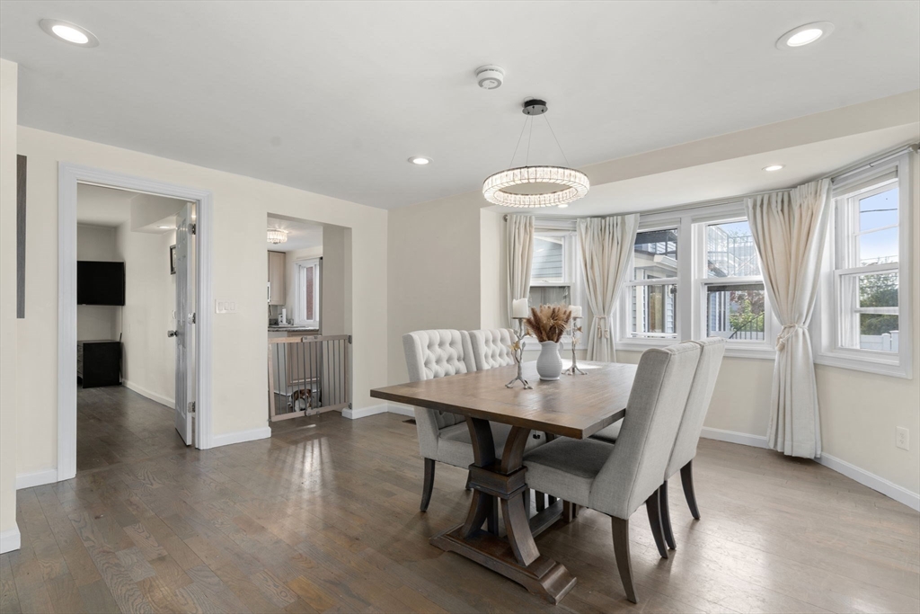 9 Marshall Street Winthrop, MA 02152 - Photo 6 of 34 a view of a dining room with furniture and window