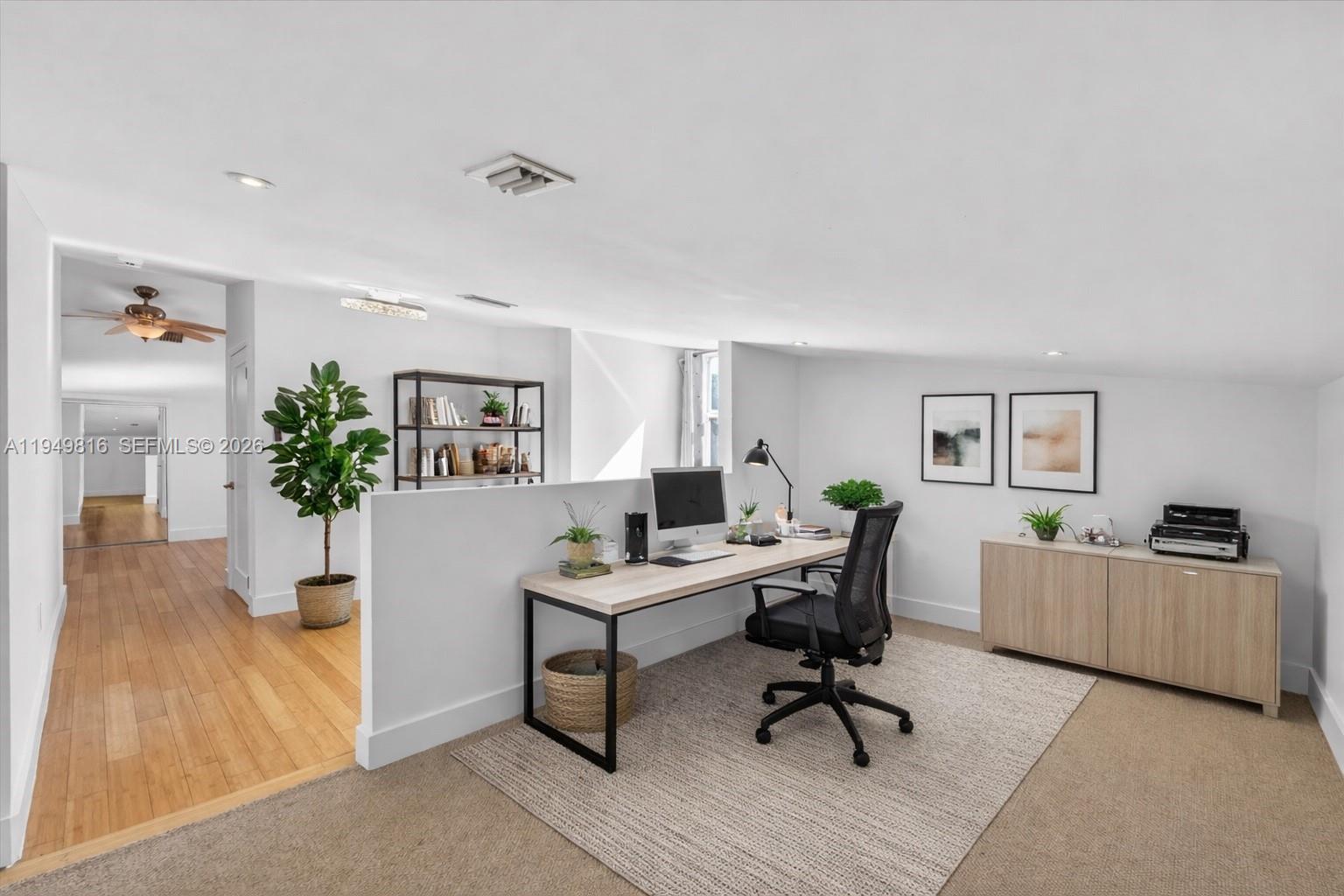 6735 Southwest 51st Street Miami, FL 33155 - Photo 19 of 34 a workspace with furniture and window