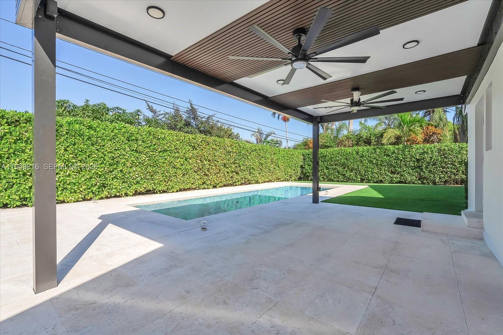 6735 Southwest 51st Street Miami, FL 33155 - Photo 25 of 34 a view of a porch