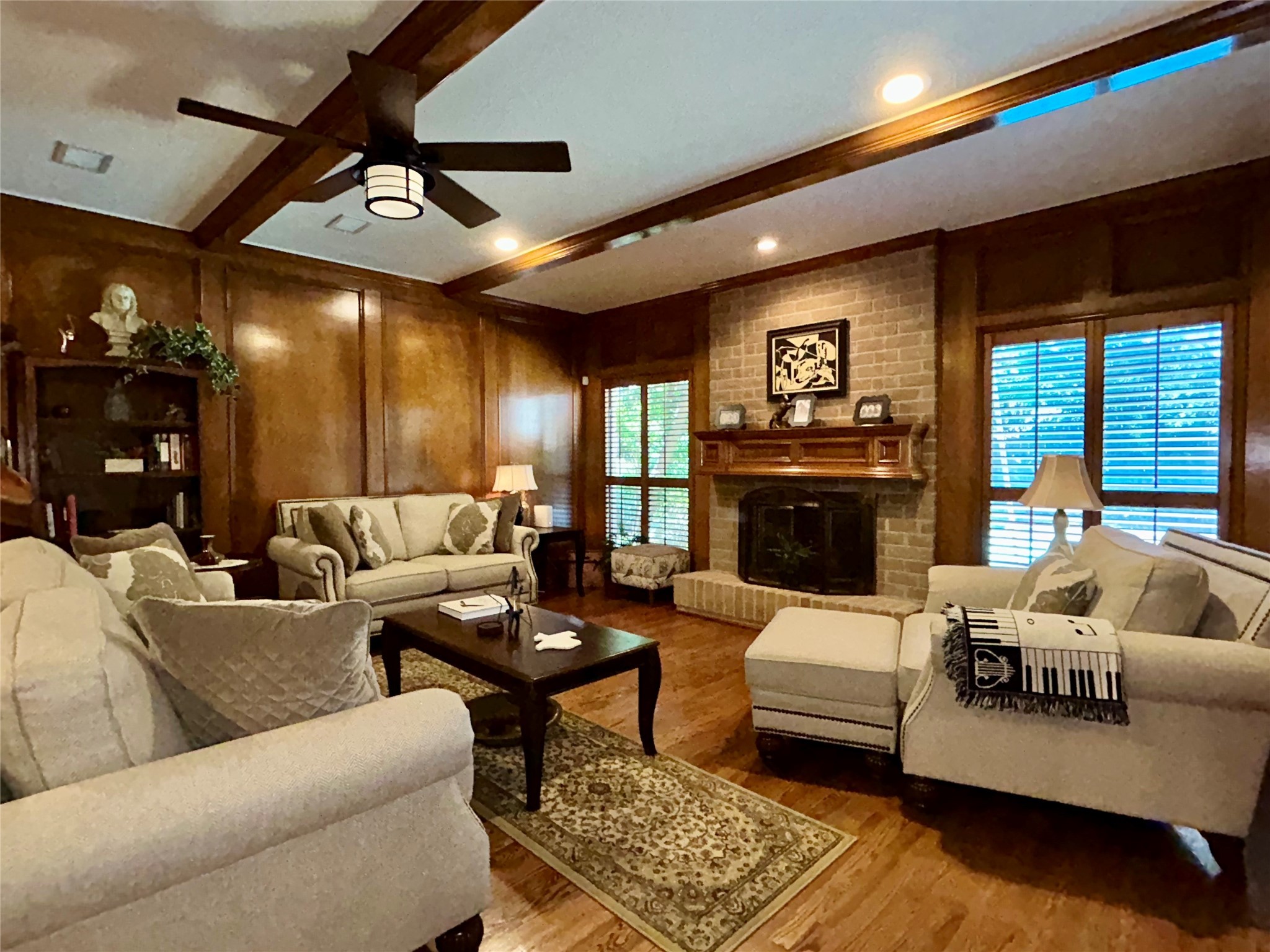 9547 Enstone Circle Spring, TX 77379 - Photo 24 of 45 Den overlooks Pool