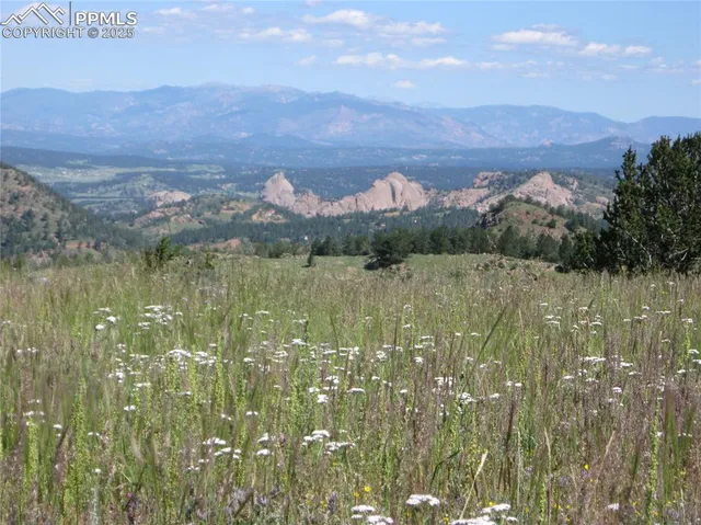 a view of lake with mountain