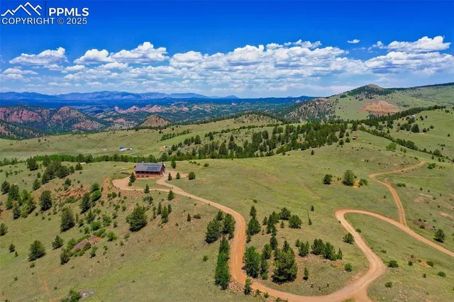 a view of a lake with a mountain in the background