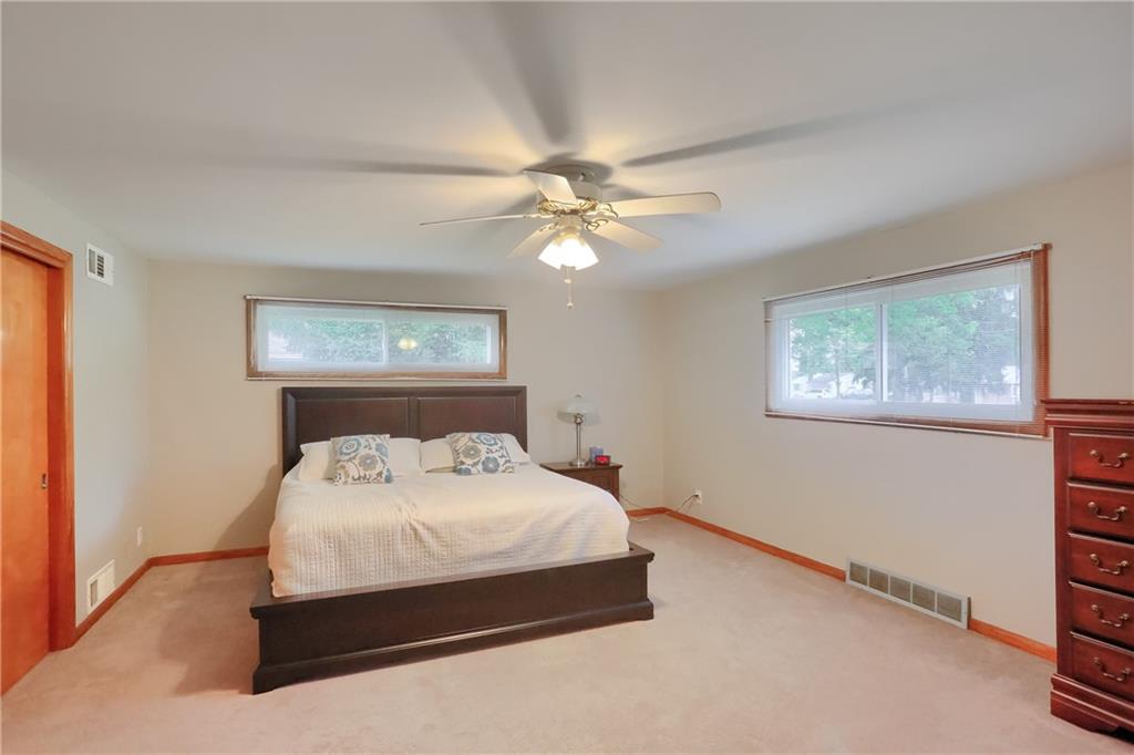 436 Blackhawk Road Beaver Falls, PA 15010 - Photo 17 of 48 Large Primary Bedroom