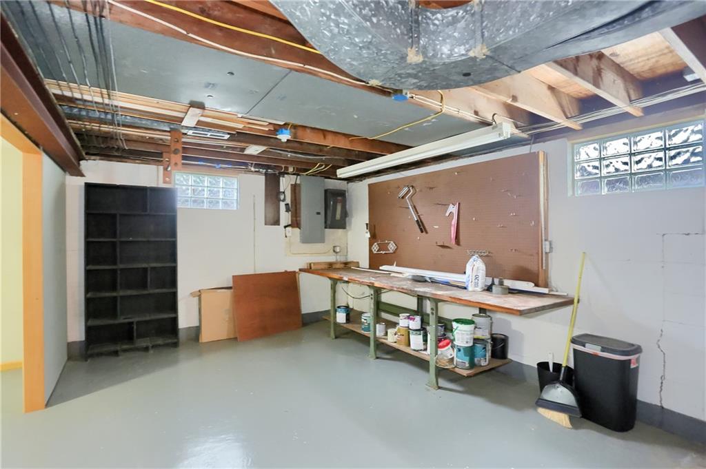 436 Blackhawk Road Beaver Falls, PA 15010 - Photo 38 of 48 Basement workroom