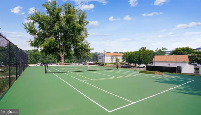 a view of a tennis court